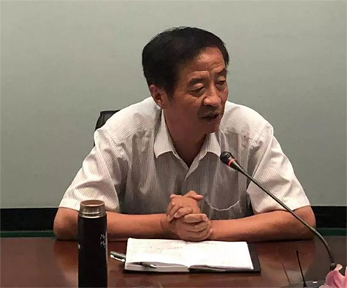 符连河同志代表上级组织讲话并对本次会议取得圆满成功表示祝贺